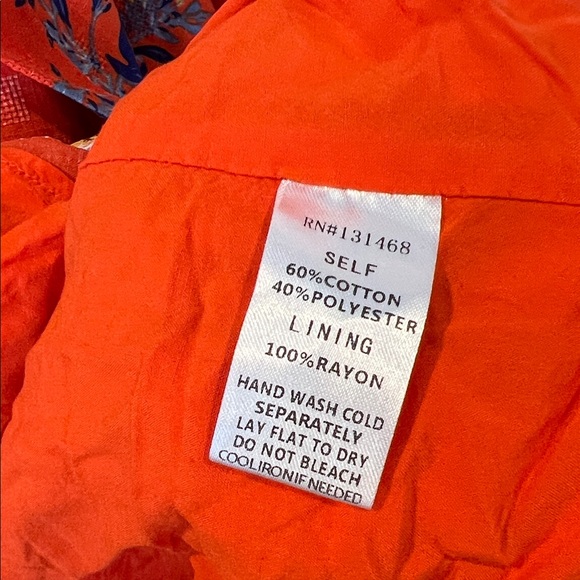 Vici Vibrant Orange Floral Kimono - Picture 9 of 10